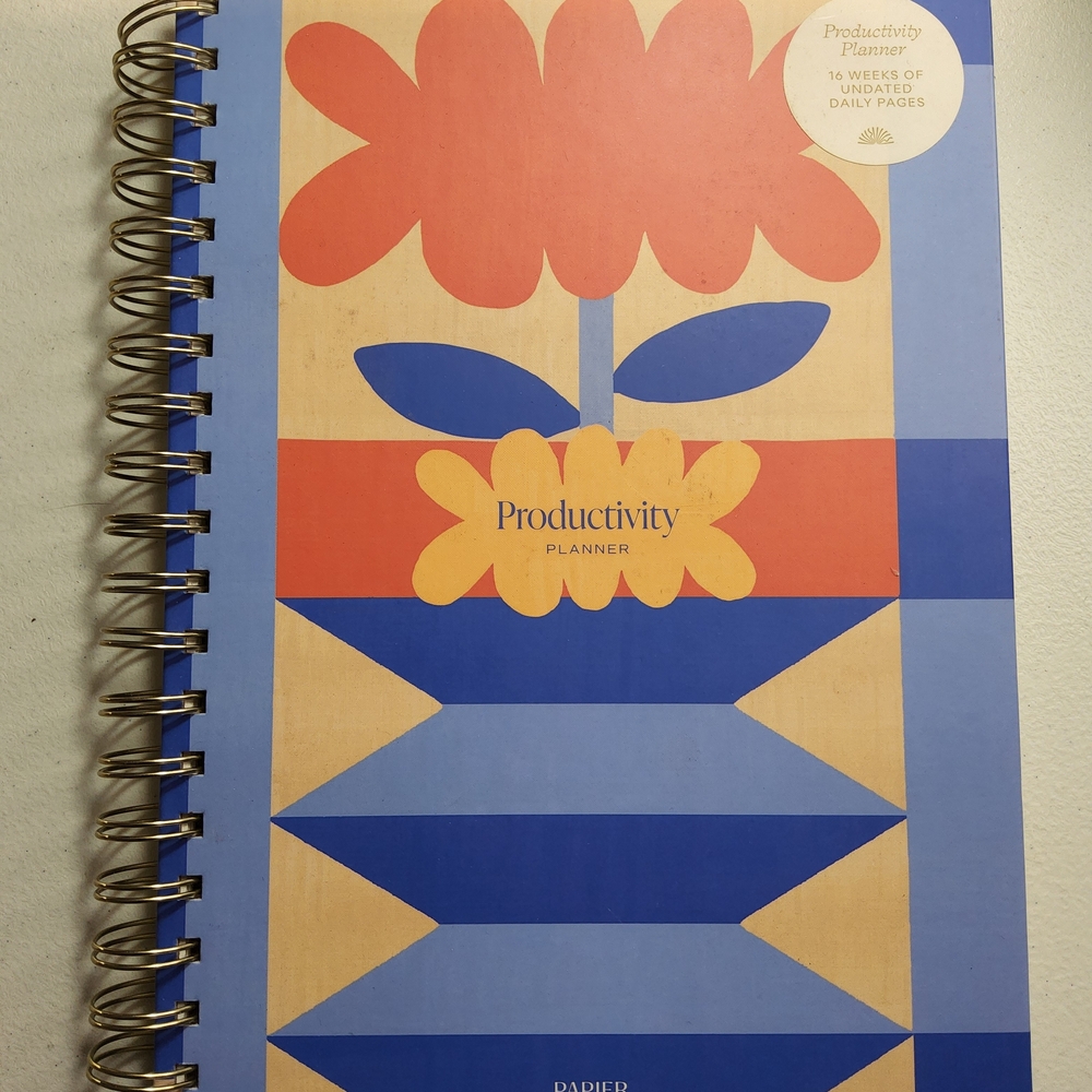 Papier Productivity Planner 16 Weeks
